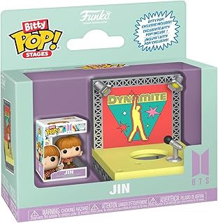 Funko Pop! Bitty Stages: BTS - Dynamite - Jin - Collectable Vinyl Figure - Gift Idea - Official Merchandise - Toys for Kids & Adults - Kpop Fans