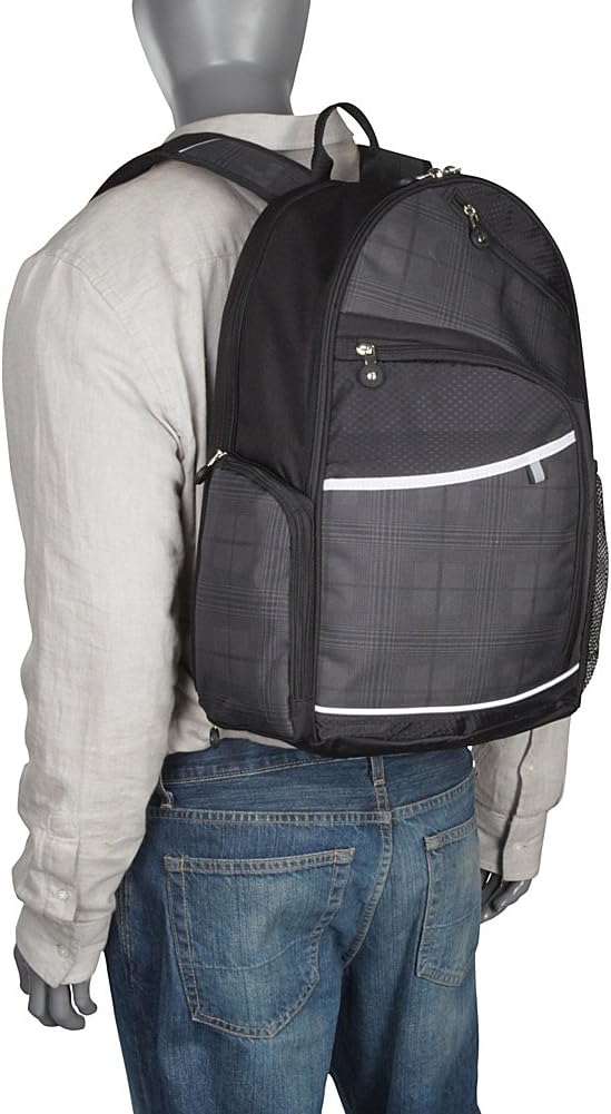 Bellino Matrix Plus Scan Express Computer Backpack, Black