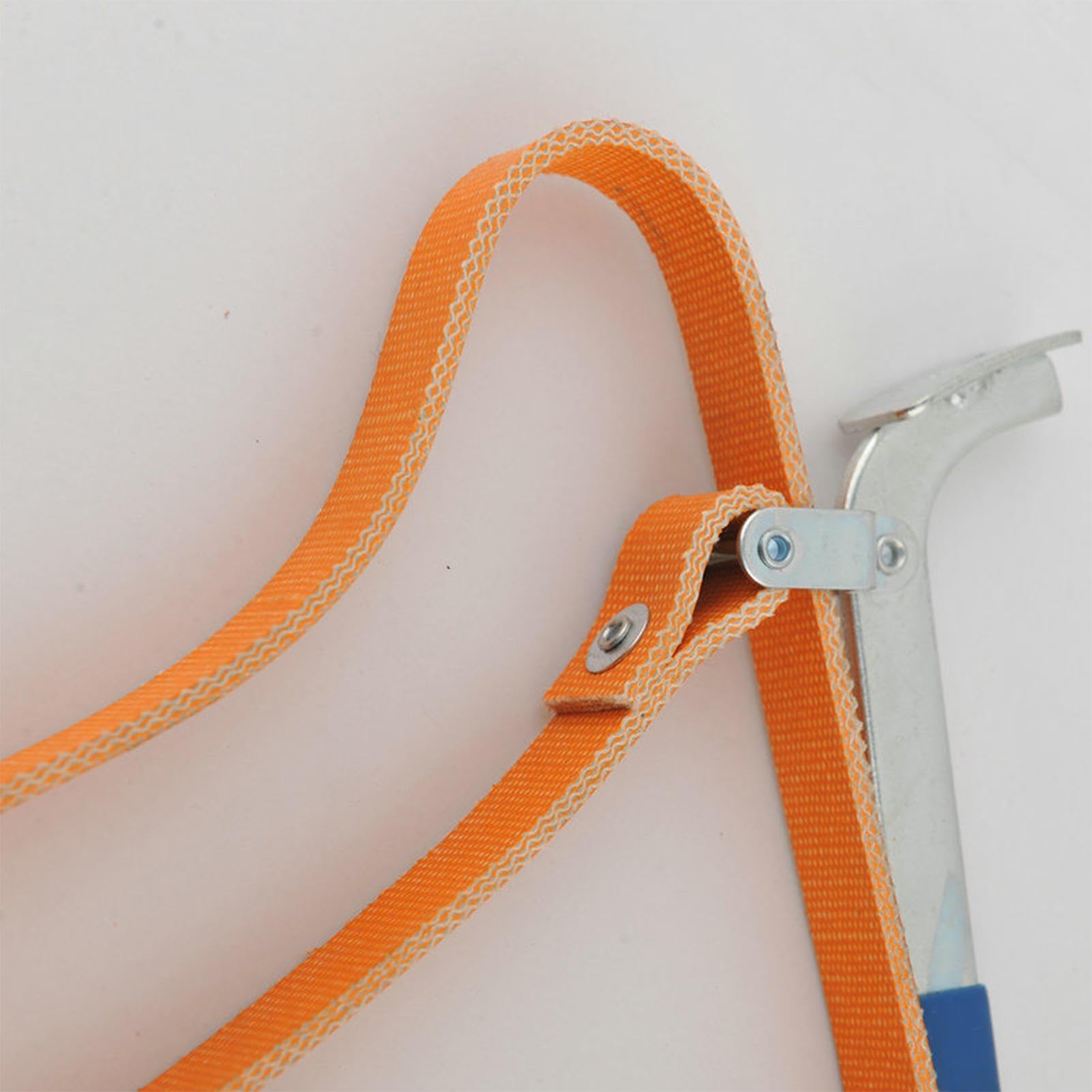 Generico Klucz do filtrów olejowych, Heavy Duty Strap Wrench, 8,07 , regulowany pasek na rękę, niebieski i pomarańczowy, przenośny łatwy uchwyt, wielofunkcyjny narzędzie do usuwania oleju, wody