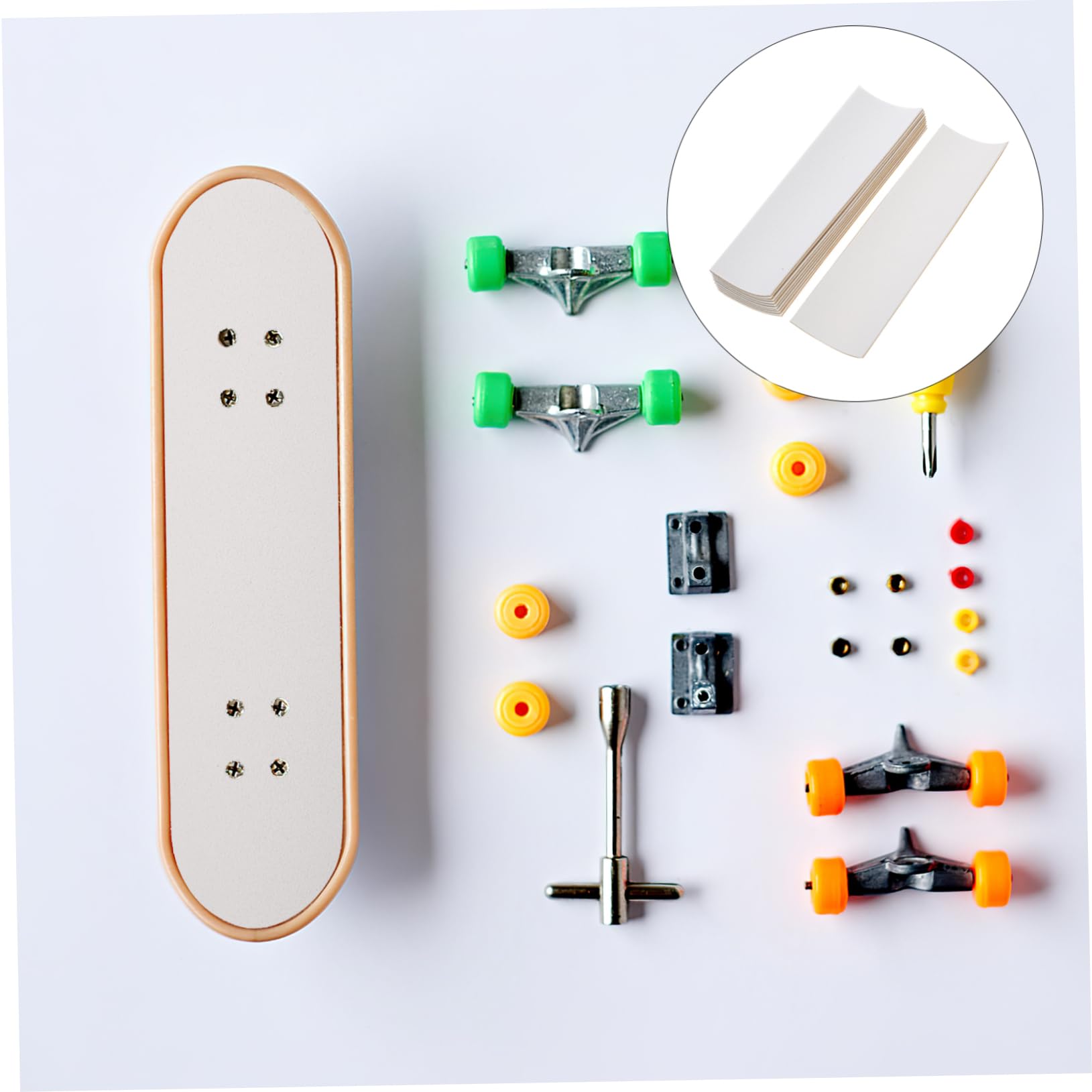 Abaodam Grip Tape Adhesive Backing Non- for Fingers Skateboard Deck Sticker Foam Material