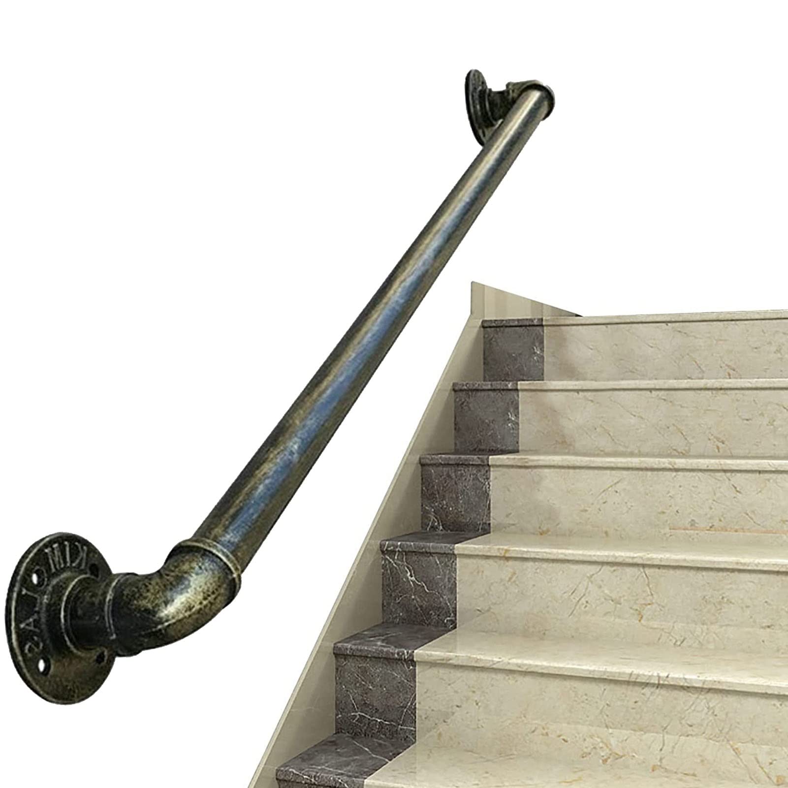 Rampe d'escalier NZPOST fixe pour sécuriser les marches glissantes de balustrade