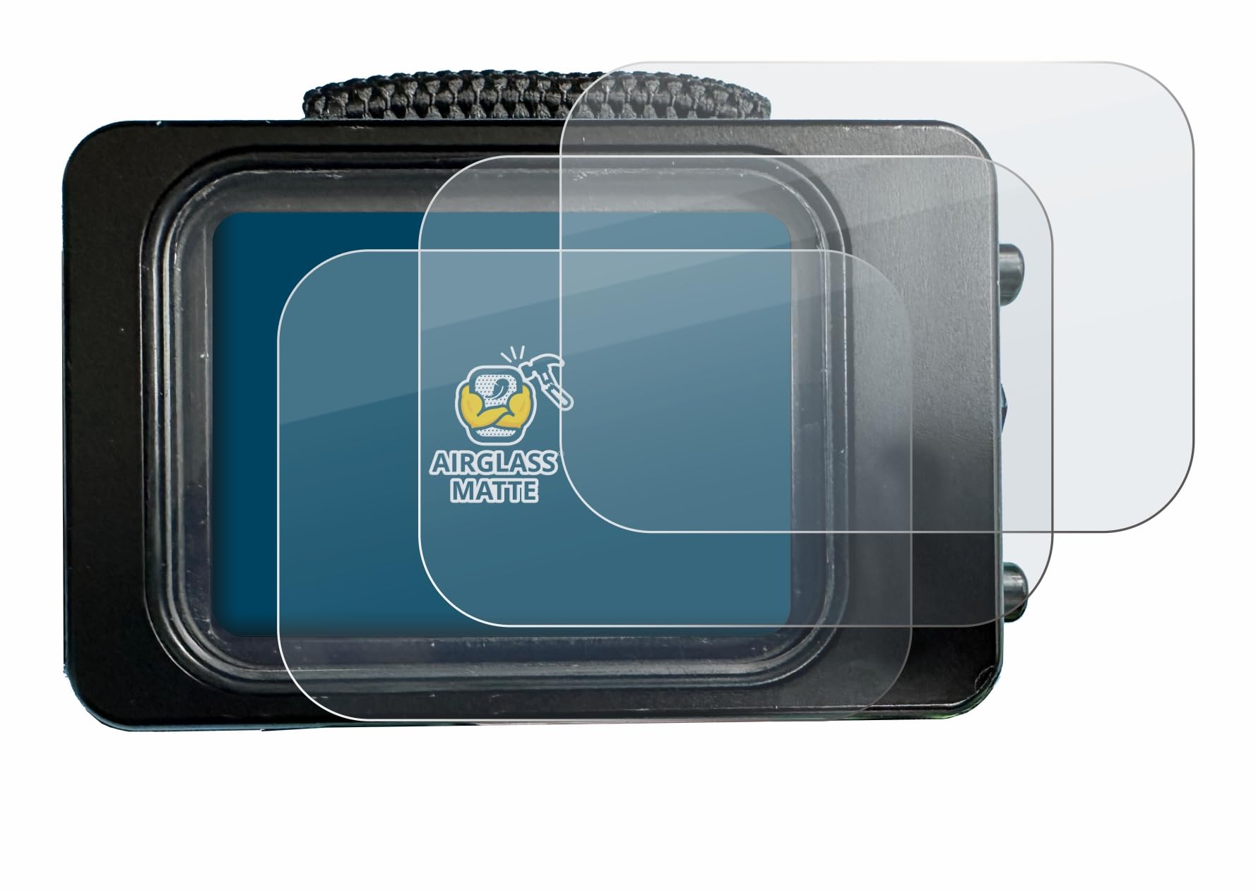 Anti-Glare Glass Screen Protector Matte Compatible with Divesoft Freedom Dive Computer (3 Pack) - Anti-Scratch 9H Protection Film