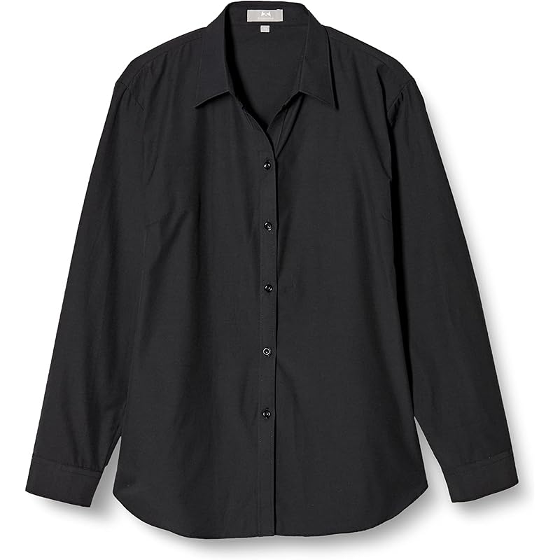 服 ファッション小物 最新型 高品質 ブランシェ レディース ブラウス 透けない シャツ ワイシャツ 長袖 白 黒 ピンク 青 オフィス Ol レギュラー スキッパー 就活 新生活 制服 ユニフォームにぴったり スッキリシルエットで綺麗 カッコよくキマる Lds 19 号