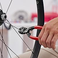 Vista 3 de Pinza CoBolt corta cadenas Knipex Tools 71 01 250 de cobalto compacto, de 10 pulgadas.