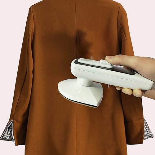 Miniatura 4 de Mini plancha de vapor profesional, vaporizador de mano para ropa, vaporizador de viaje para ropa, mini plancha de vapor de mano, soporte de vapor en