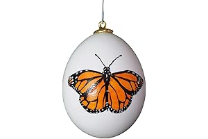 Monarch Butterfly Christmas Ornament