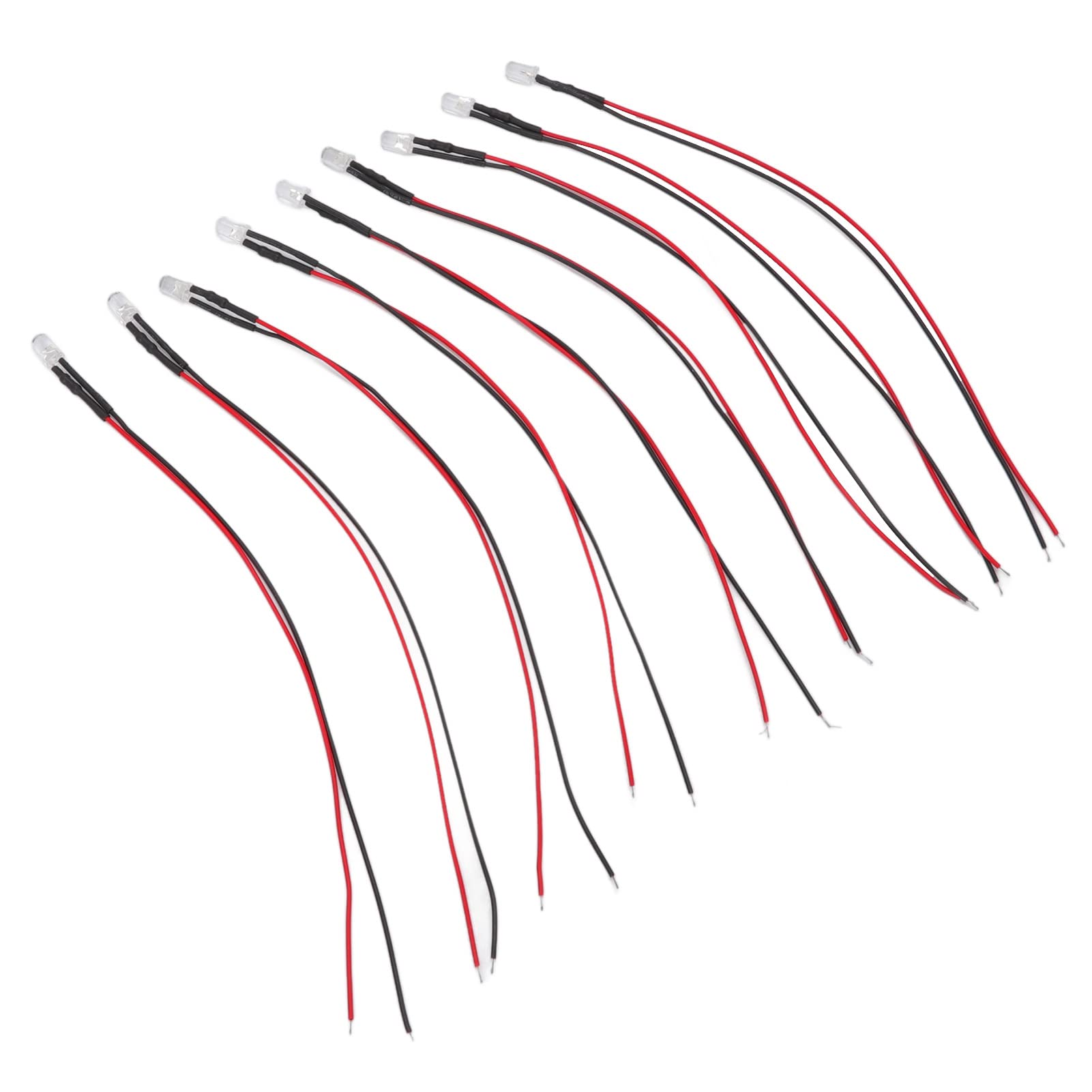 DIY Light Emitting Diodes, 5mm Light Emitting Diodes for Electronic Engineering (Yellow 3000K)-image-18