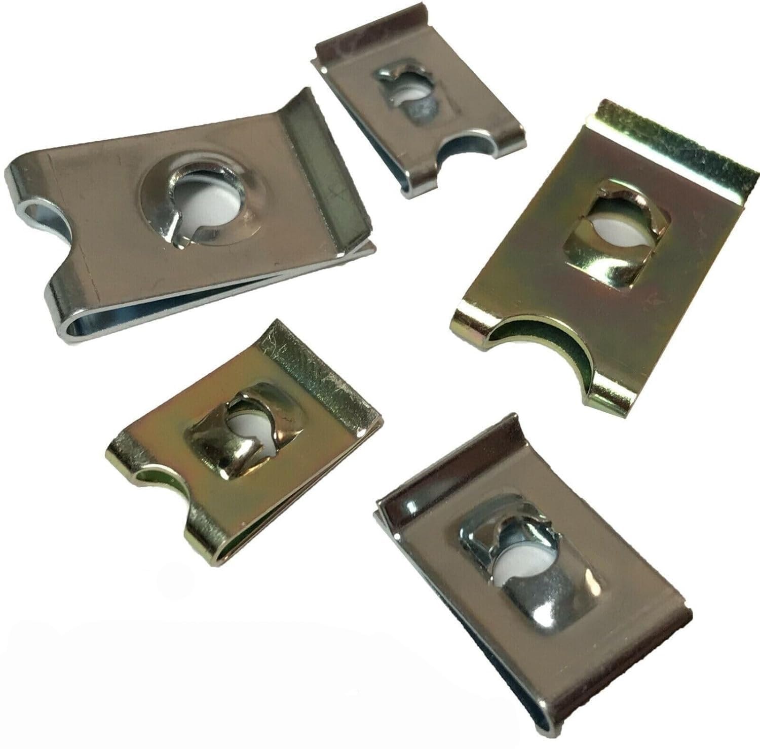 Speed Fasteners U Clips No 4 No 6 No 8 No 10 No 12 No 14 Spire Clips U Nuts Captive Clips (100, NO. 10)
