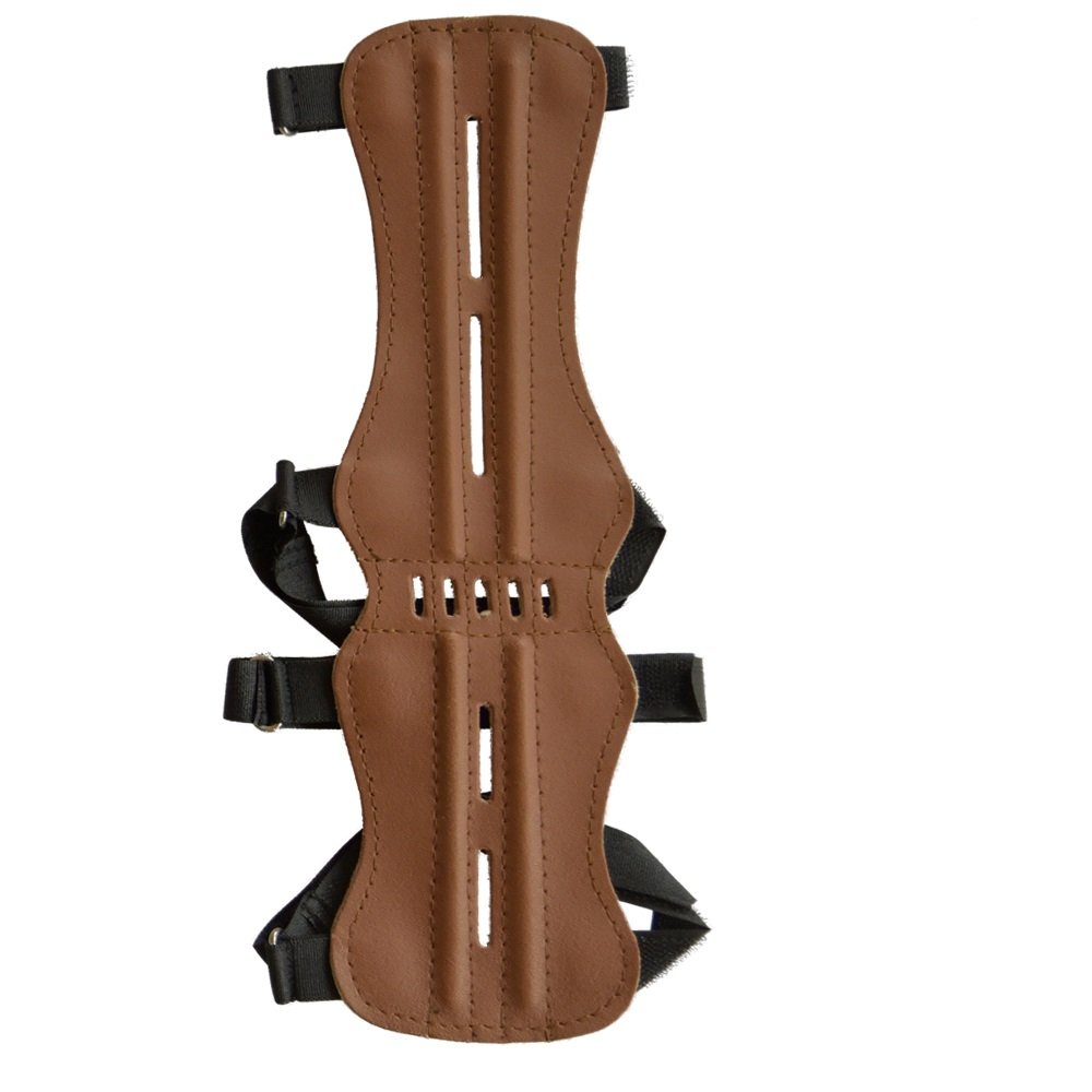 elToro Traditioneller Armschutz Lang 32 cm, Zubehör für Bogenschießen | Pfeil und Bogen Arm Schoner, Unterarmschutz Bogensport