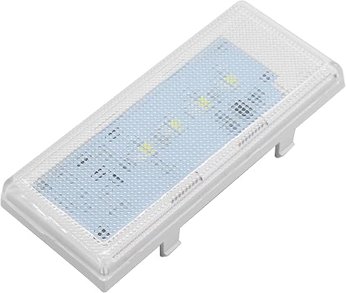 W10515058 - Luz LED principal mejorada para Whirlpool Maytag Kenmore, repuesto de luz LED para refrigerador y congelador para WPW10515058 W10465957