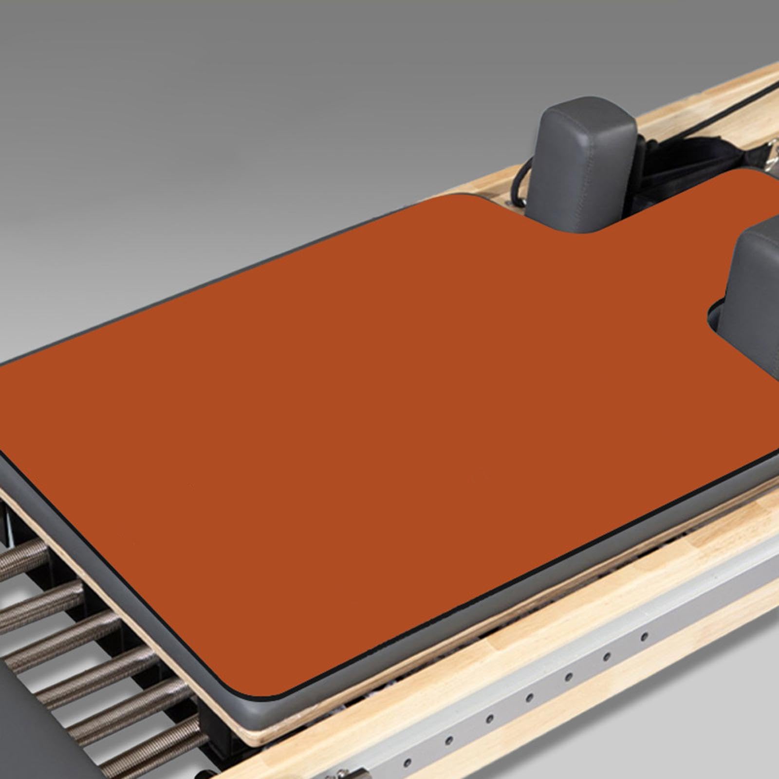 Tappetino per Pilates Reformer, Tappetino Antiscivolo per Pilates E Meditazione, Tappetino Fitness Pieghevole, Cuscino Protettivo in Gomma Scamosciata