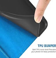 Vista 6 de Asuwish Funda de teléfono para Samsung Galaxy Note 9 con protector de pantalla de vidrio templado y cubierta de cartera de encaje, soporte
