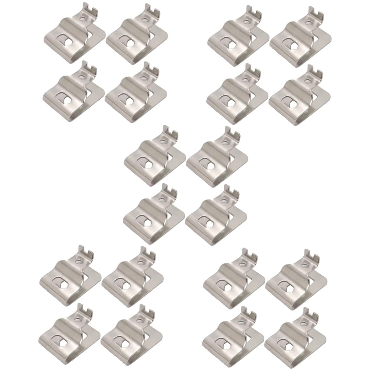 NUOBESTY 5 set Accessori Per Cintura Portautensili Gancio Per Cintura Per Trapano Avvitatore Clip Per Gancio Ganci In Metallo Clip Per Cintura Di Ricambio Supporto Per Clip Per 4 pezzi*5