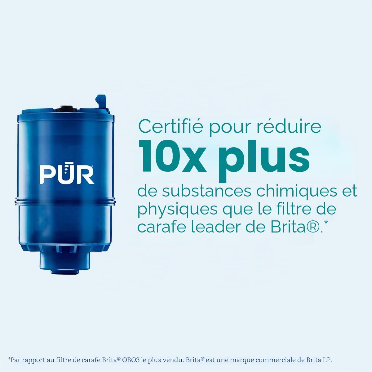Système de Filtration d'eau Basique Pur pour Robinet, PFM350V