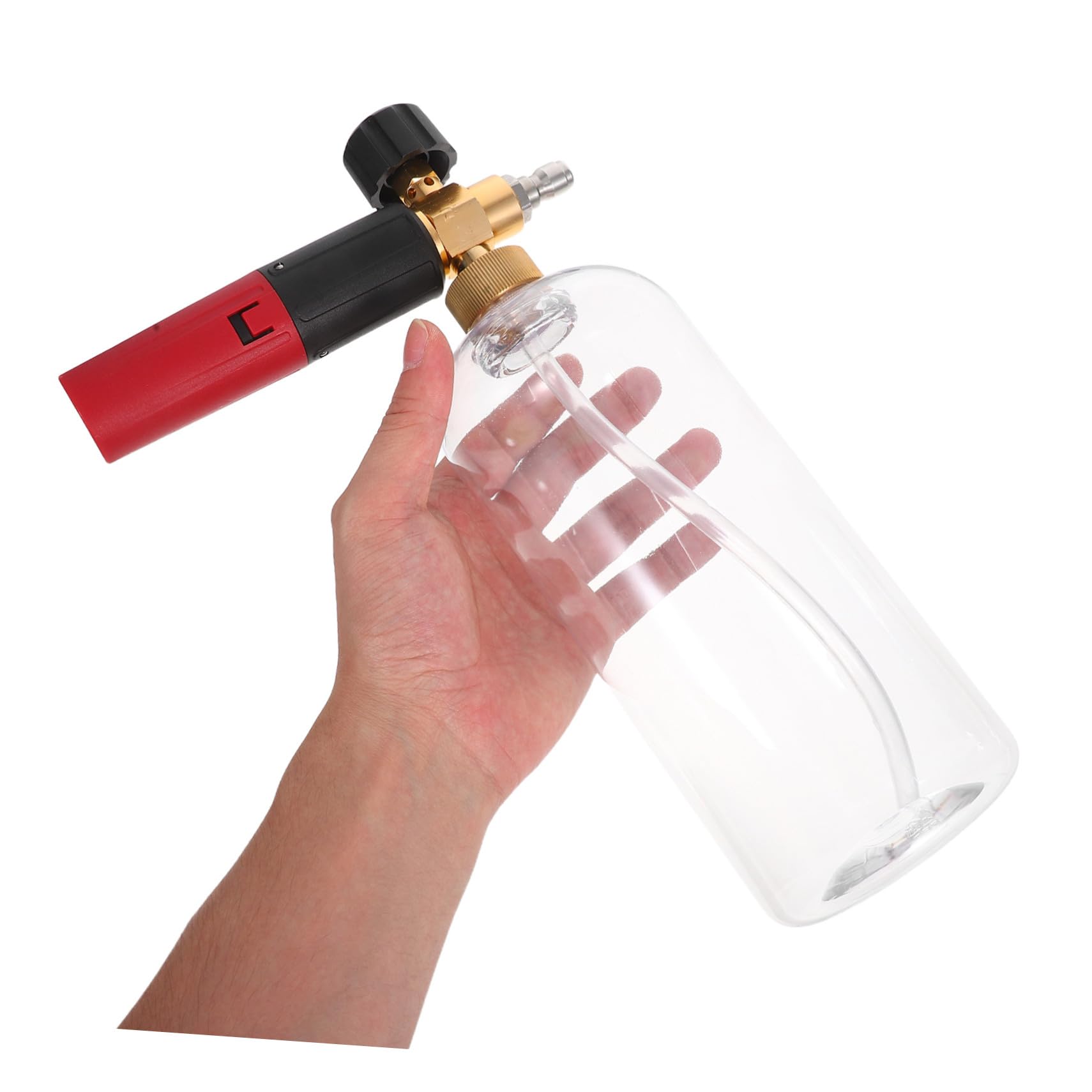 Rociador de Espuma para Lavado de Autos Botella de Jabón con Boquilla de Alta Presión para Coches Profesional y Uso Exterior