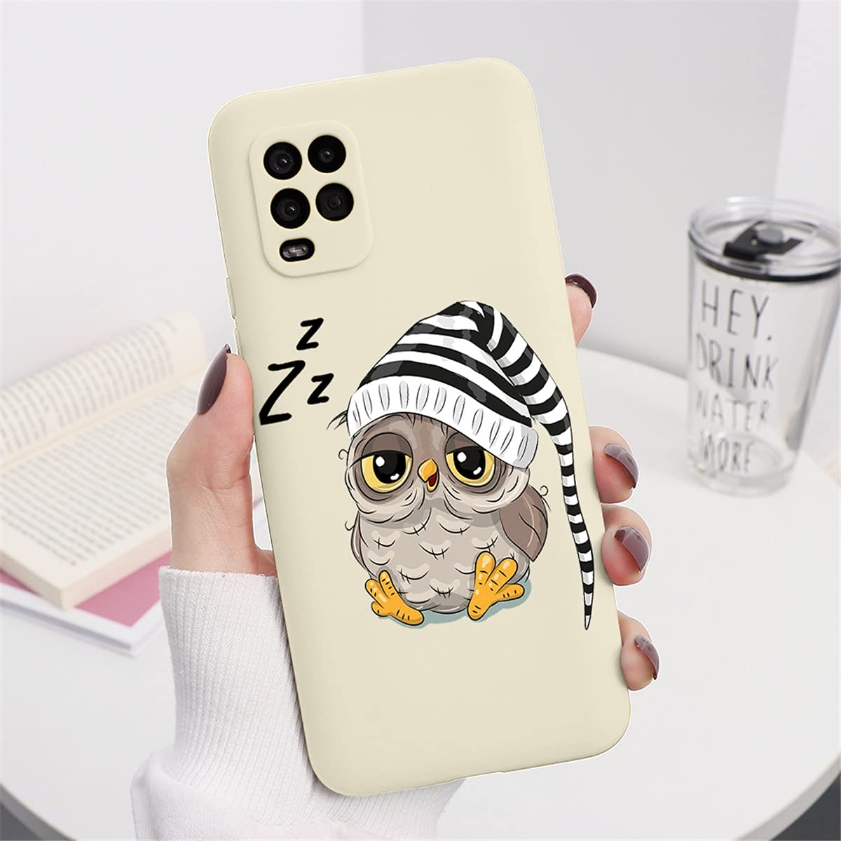 Yoedge Cover Compatible per Xiaomi Redmi Note 8 PRO 6,53, Silicone Morbido con Disegni Ultra Sottile Antishock TPU Gel Antiurto Case Bumper con Protettiva Custodia per Redmi Note 8 PRO, Marmo 4