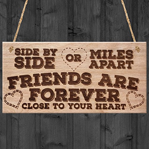 Red Ocean Decorazione Appendere con Scritta in