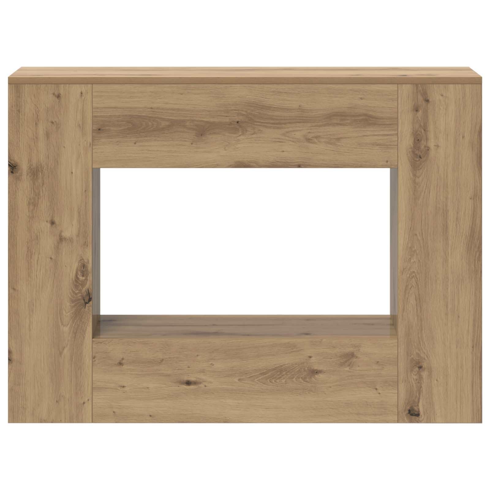 Générique Konsola stołowa 101x29x74 cm z szufladami i półkami, stylowy design do salonu, przedpokoju lub biura, przestronne przechowywanie książek i dekoracji, łatwa konserwacja dzięki miękkiej