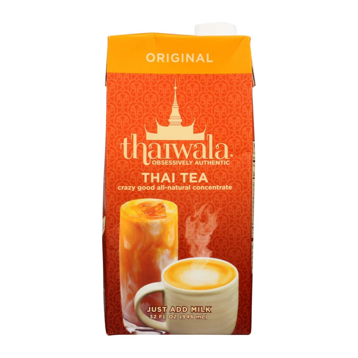 THAIWALA Original Thai Tea Concentrate, 32 FZ