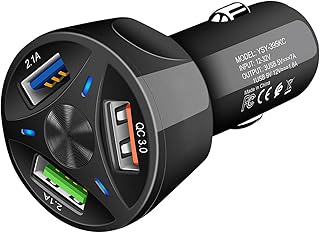 Sunydog QC3 0 Carica montata su Veicolo 3 1A Telefono Porta di Uscita 3 USB montata su Veicolo Carica Rapida Carica Rapida Sunydog QC3 0 Carica montata su Veicolo 3 1A Telefono Porta di Uscita 3 USB montata su Veicolo Carica Rapida Carica Rapida