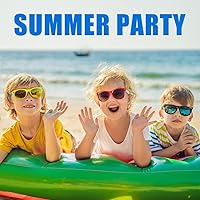 Vista 6 de Gafas de sol para niños a granel, gafas de sol neón con protección UV400 para niños y niñas