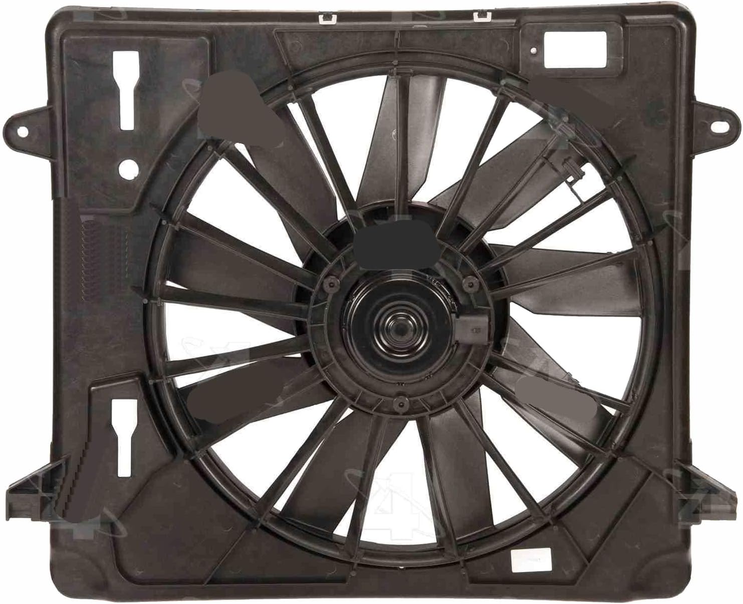 Replacement Engine Cooling Fan Assembly for 2007-2011 Jeep Wrangler
