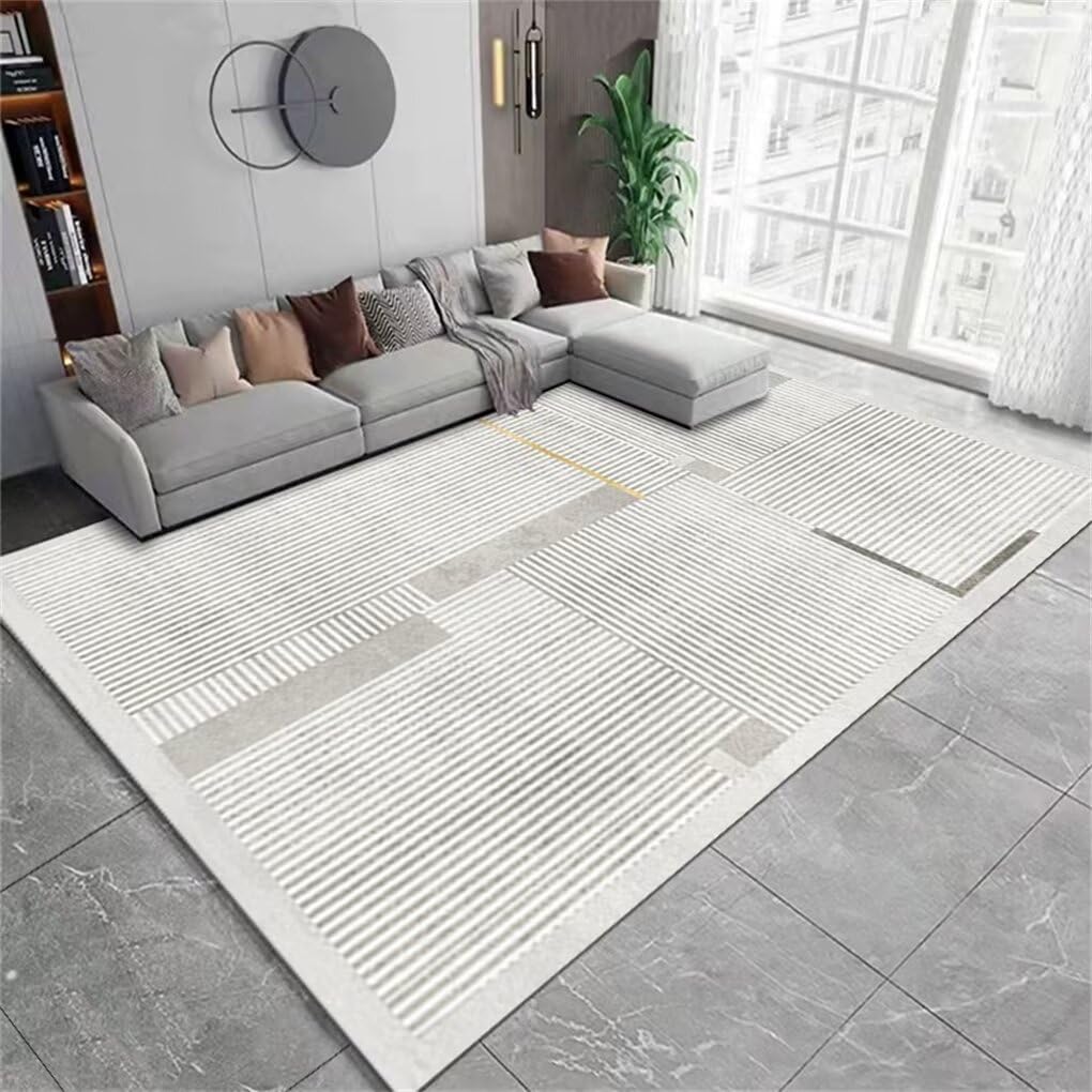 Tapis gamer sol 120x190cm lavable pour transformer le salon en espace de jeu