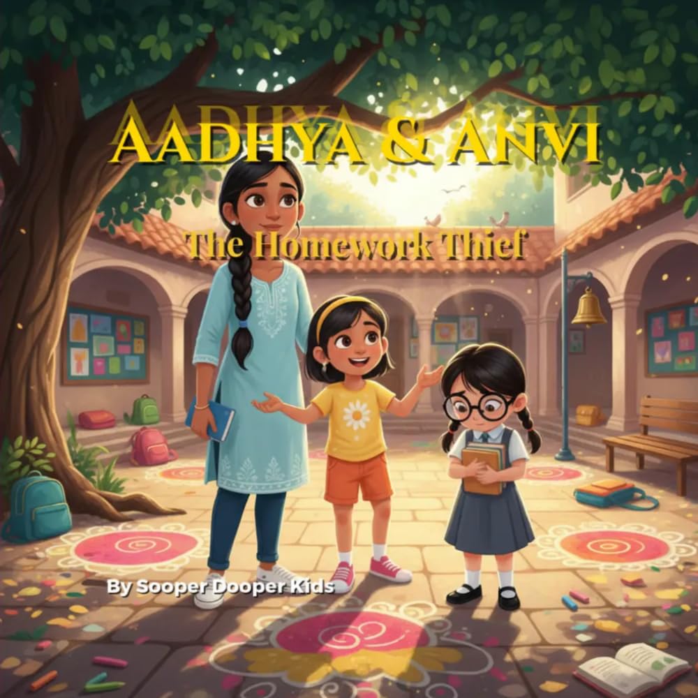 Aadhya & Avni The Homework Thief: Indian Sister Detective Series (Aadhya & Avni Sister Detective Series)