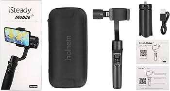 Amazon.co.jp: ホーヘム Steady Mobile Plusスマホジンバル3軸