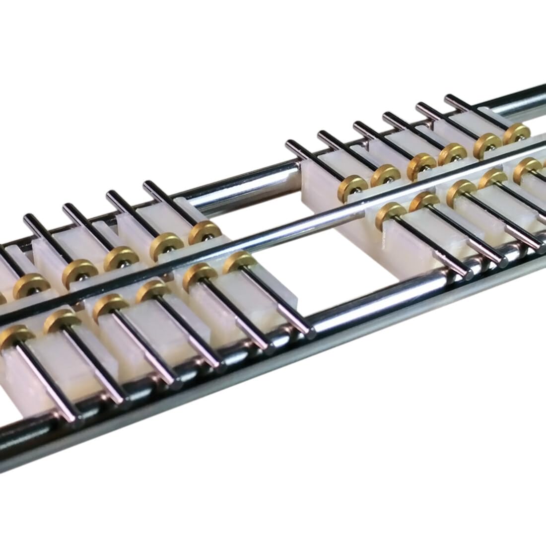 50cm DIY Accessories Treadmill Track With Connecting Line, 1/160 N Scale Model Trains Accessories, for N Scale Model of Most Brands in The Market