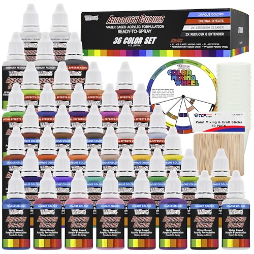 U.S. Art Supply 36-Color Paint Set