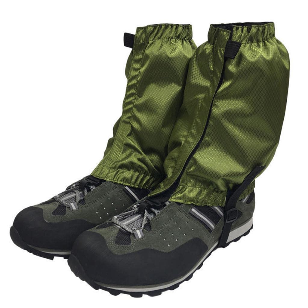 Oshhni 2 Paar wasserdichte S Wandern Klettern Low Snow Legging Trekking S, Armeegrün