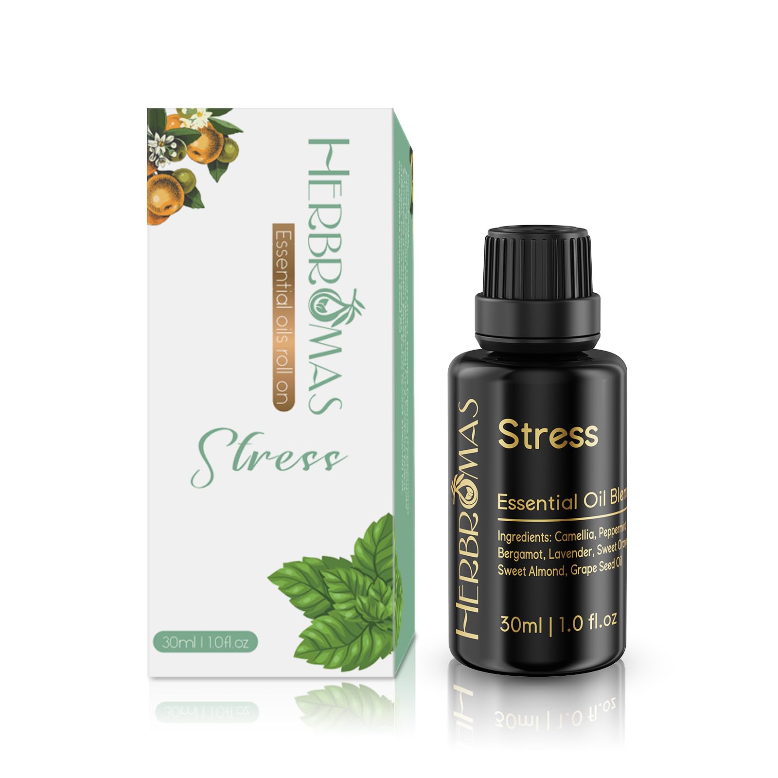 Pre-Diluted Aromatherapy Essential Oils Blend, Natural Plant Essential Oils Refill for Roll-on (Sleep, 1)