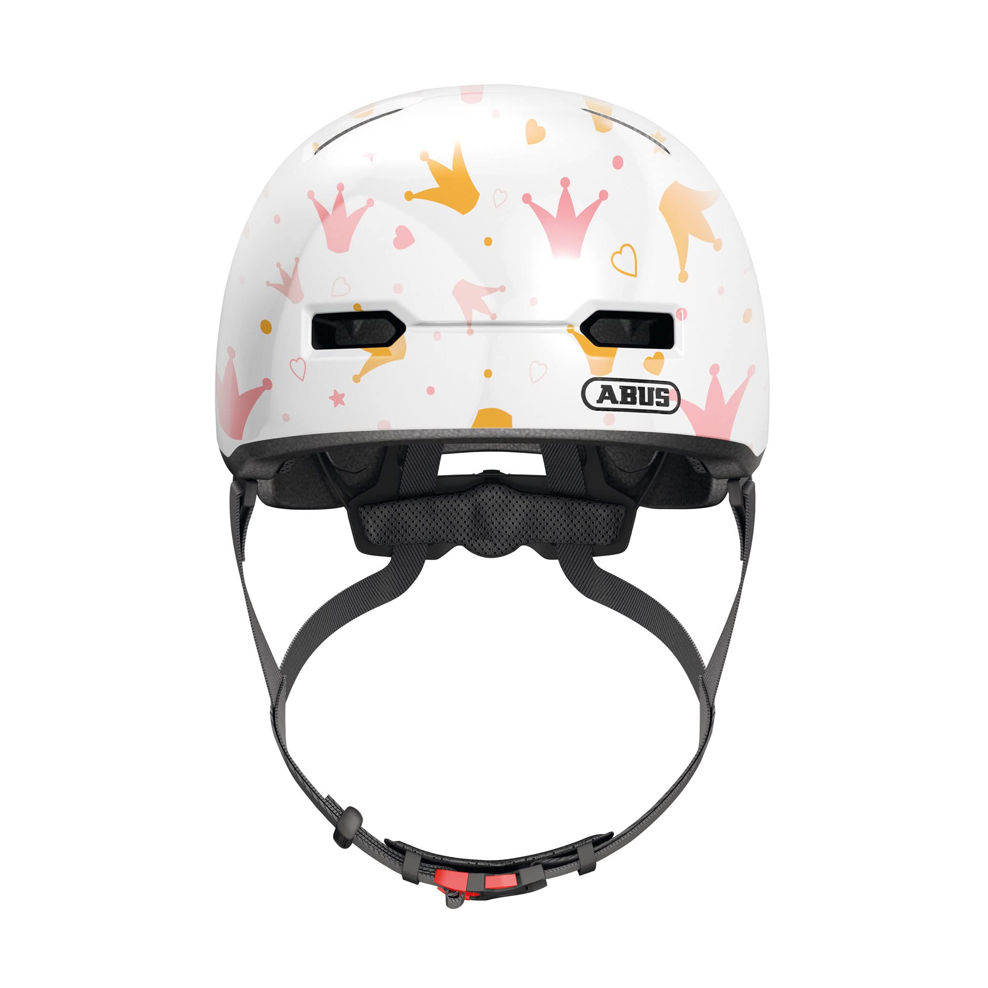 ABUS Casque pour enfants Skurb Kid - casque de vélo robuste au look skater avec de la place pour une tresse et des designs variés - pour filles et garçons