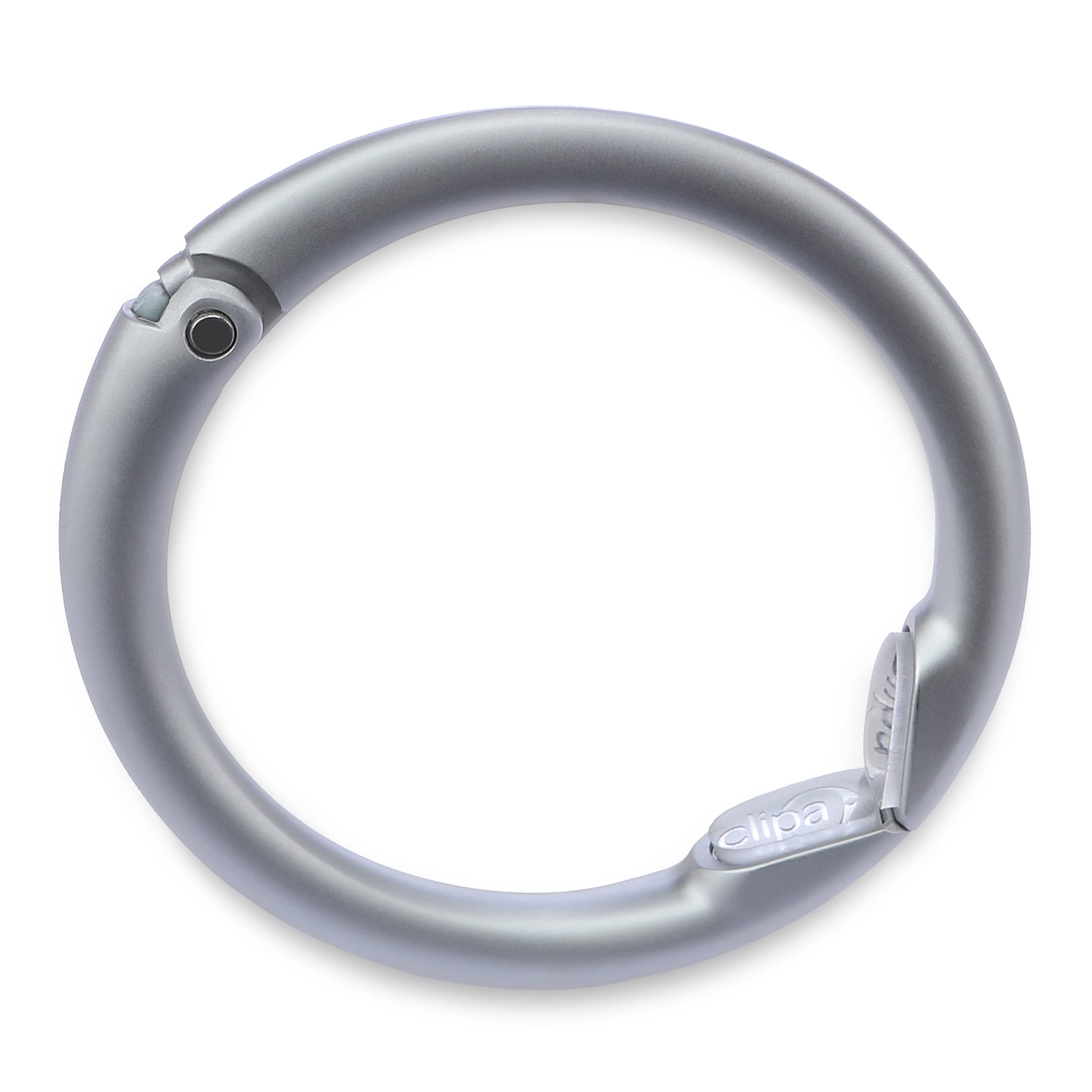 clipa 2 Matte Silver Purse Hanger-picture-45
