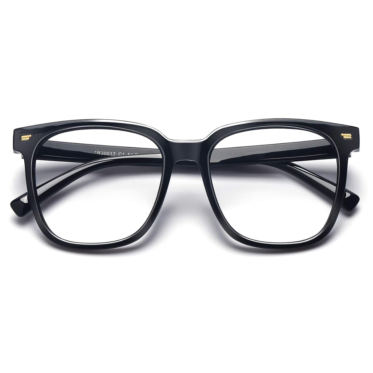 PANNER Oversized Square Blue Light Blocking Glasses for Women Men Anti Glare Reduce Eyestrain Computer Glasses
