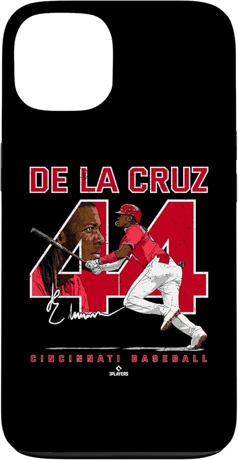Number & Portrait Elly De La Cruz Cincinnati MLBPA Case for iPhone XR