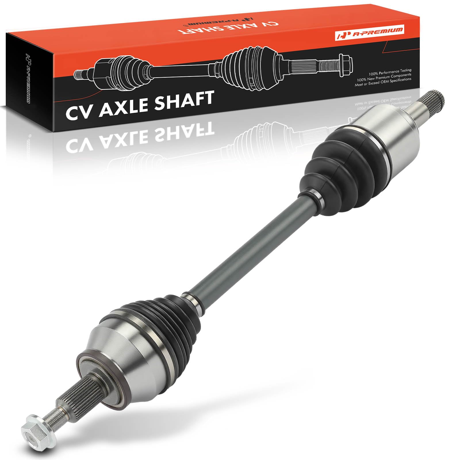 A-Premium Rear Left Driver Side CV Axle Shaft Assembly Compatible with Dodge Charger 2015-2020, Challenger 2015-2021, 6.2L 6.4L