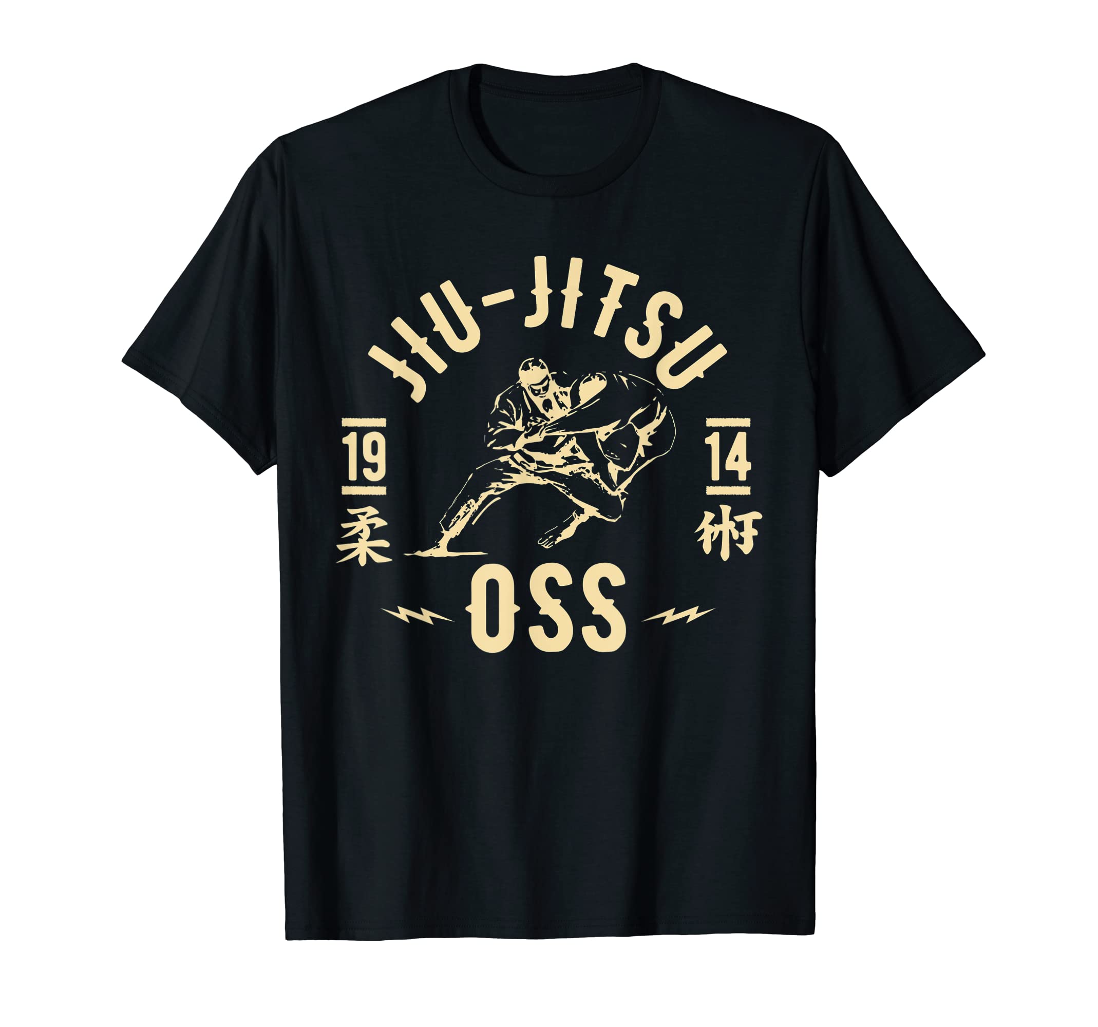 Brazilian Jiu Jitsu shirt Arte Suave Oss BJJ Fighting Spirit T-Shirt