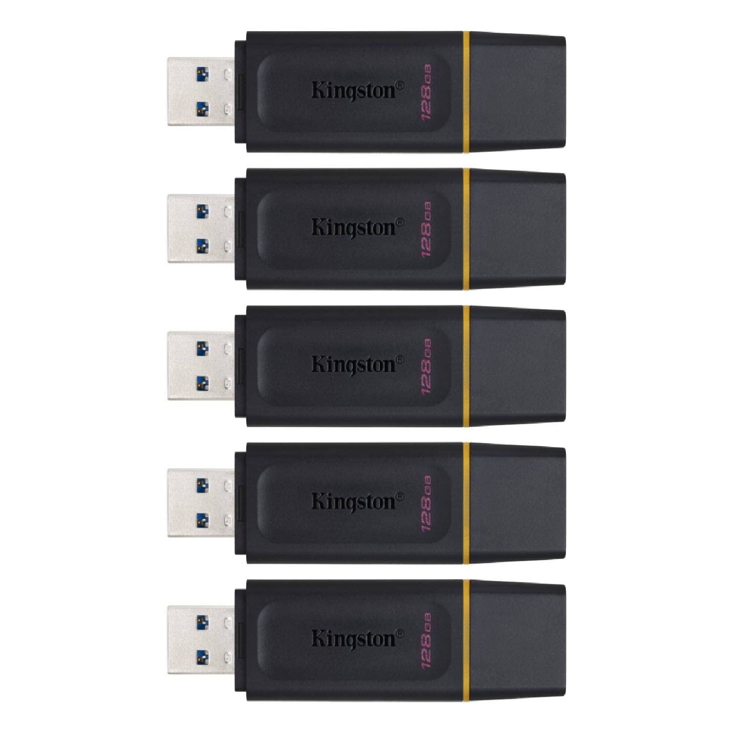 Kingston 128GB DataTraveler Exodia Flash Drive - DTX128GB (Pack of 5)