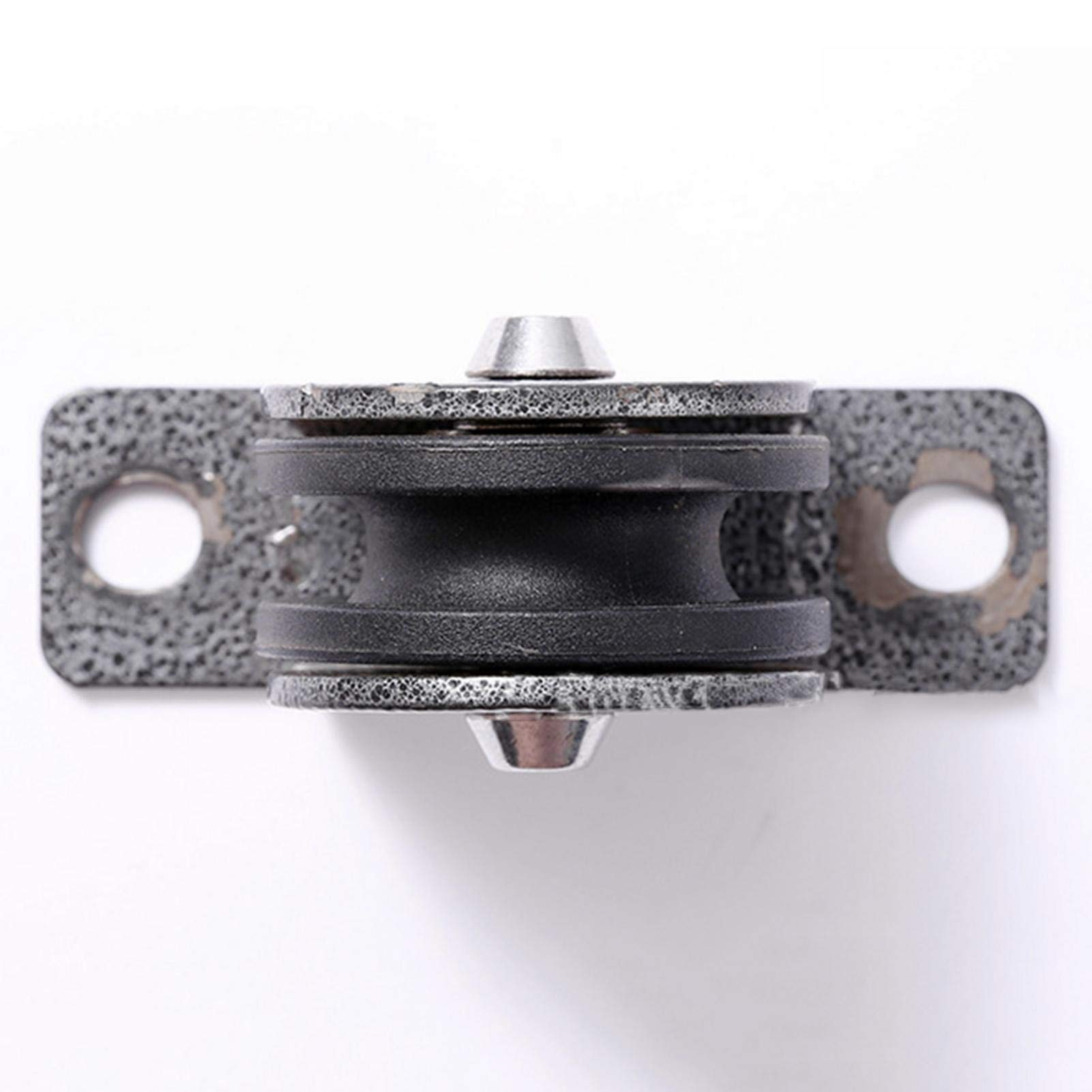 Umlenkrolle Stehblock Aus Edelstahl, Für Max. 6 Mm Drahtseil, Seilrolle Zum Anschrauben Mit Befestigungslöcher, Umlenkblock Stehend, 300 Kg Belastbar