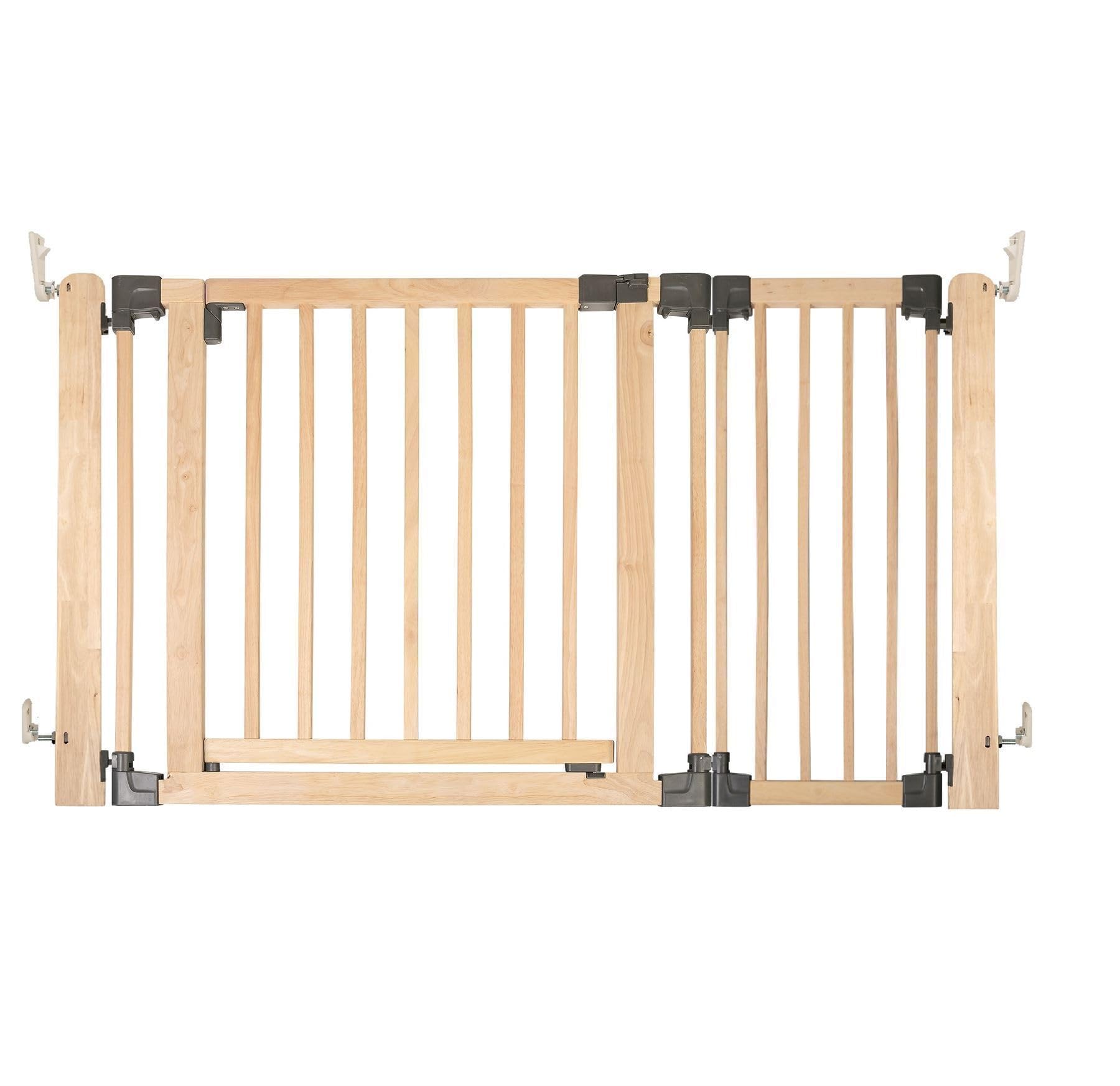 Safetots Wooden Room Divider - 76cm Tall - Flexible - Brown