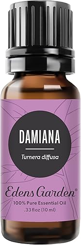 Edens Garden Aceite Esencial de Damiana - 100% Puro Grado Premium, Natural, Terapéutico, Sin Diluir, para Aromaterapia, Lo Mejor para Difusor, Piel,