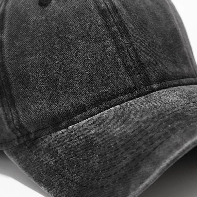 Unisex Baseball Cap Solid & Washed Colors Adjustable Cotton Dad Hat Classic Low Profile Cap for Men and Women - Image 2