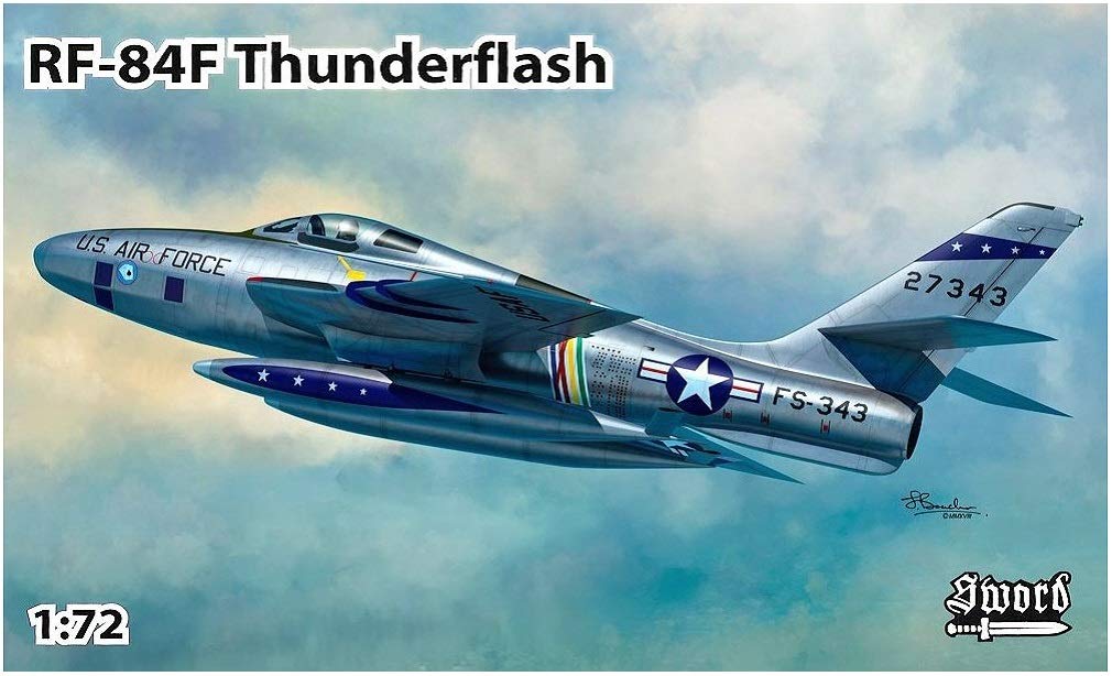 Amazon | Sword ソード 1/72 アメリカ空軍 RF-84F サンダーフラッシュ