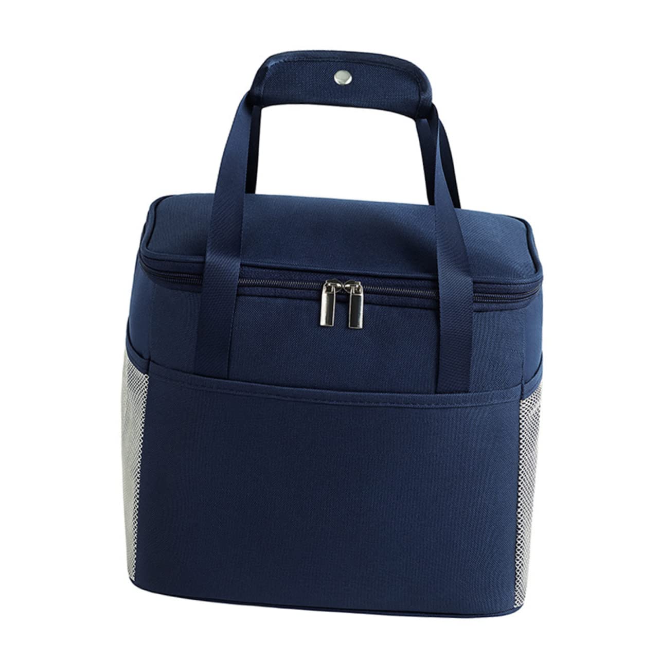 Isolierte Lunchtasche aus Oxfordstoff mit Großer Kapazität und Zwei Fächern für Arbeit Picknick Schule