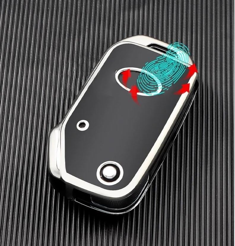 Coque de clé TPU blanc pour KIA Sportage R Stinger Sorento Ceed