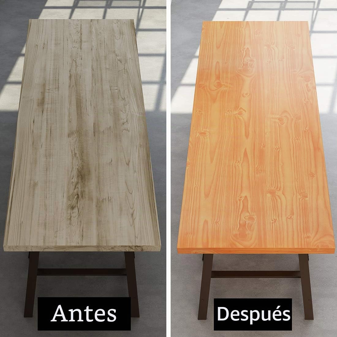 Livelynine Vinilos para Muebles Madera Clara Vinilo Cocina Encimera Adhesivo Vinilos para Mesas Mesitas Puertas de Maderas Interior Autoadhesivo Rollo Vinilo Madera Pino Adhesivo 40CMX2M