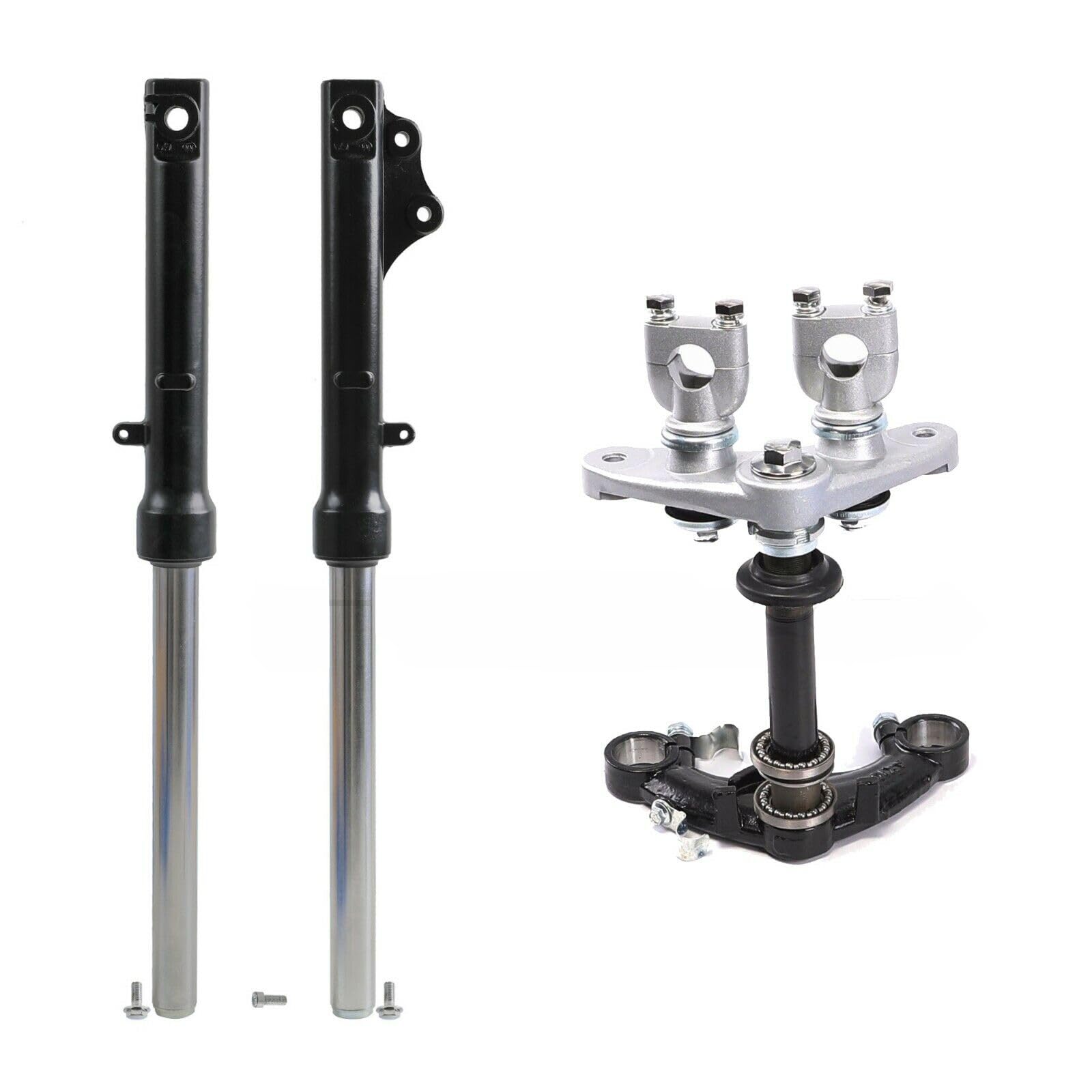 Amazon.com: 91.SCS Front Forks Triple Tree Kit CRF50 CRF70 Disc