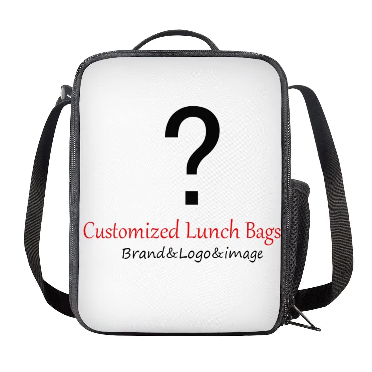 chaqlin Custom Design Lunch Bags for Boys Girls School Lunch Boxes,Travel Sling Messenger Shoulder Handbags โ image 1